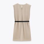 ZARA NWT  BLOGGERS FAV FAUX LEATHER DRESS  Size Small Photo 1