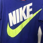Nike  Logo Long Sleeve Neon Oversized Shirt Photo 2