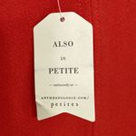 Anthropologie Leifsdottir red / orange peplum high low top - new with tags Photo 5