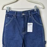 Brandy Melville J. Galt Painter Pants Slim Leg Blue Jeans Women's Small NEW Photo 1