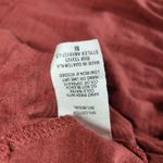 Altar'd State Altar’d State Cropped Top M Red V Neck Long Sleeve Ruffle Trim Pullover Blouse Photo 11