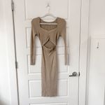 Abercrombie & Fitch NEW  Cinched Front Cutout Midi
Sweater Dress Photo 4