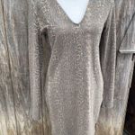 ZARA  Trafaluc Body Con Long Sleeve Dress Size L Photo 0
