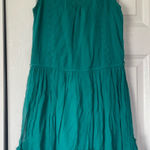 ZARA  Teal Sleeveless Midi Dress Photo 0