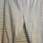 LG light grey tie up sweat pants Photo 1