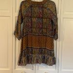 Anthropologie Tolani 100% silk ruffle mini dress size small Photo 8