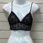 Victoria's Secret Victoria’s Secret Black Crochet Lace Bralette size S Photo 5