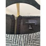 The Limited  Parisian Shift Dress Modern Old Money Knit Autumn Winter Striped Lux Photo 5