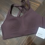 Lululemon  NWT Weave-Back 36B, Burgundy , High Support Running NEW Photo 0