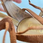 Franco Sarto Mollie Vegan Leather Wedge Sandals Womens Size 10M Brown Shoes Photo 5
