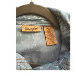 Wrangler lightweight Ladies Summer WESTERN cross arrows snap shirt. SZ. L Photo 5