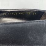 Salvatore Ferragamo Vintage Ferragamo Size 7 AAAA Pumps Heels Black Satin Bling Closed Toe Women’s Photo 1