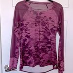 Reebok Mesh Detail High-Low Long Sleeve Tee Photo 0