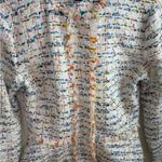 Halogen Nordstrom Button Front Tweed Blazer Jacket Ivory Size XS. Photo 6