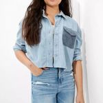 American Eagle AE Corduroy Shirt Jacket Photo 0