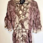 Blue Life  Beachy Vacation Snakeskin Romper - Size: Small Photo 4