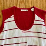 Vintage Green Lamb Y2K Pink & White Sleeveless Tank Top Womens 8 Photo 2