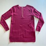 Jeanne pierre  Women’s Maroon Red Pullover Knit Sweater Long Sleeve, Small Photo 1