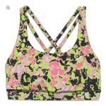 Lululemon  Energy Bra size 6 highlighter multi Photo 1