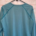 Columbia Omni-wick women’s long sleeve teal loose fit activewear pullover top M Photo 4