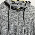 Athleta Batwing & Robin Jacket Women's XS Gray Thumbhole Sleeve Hooded Full-Zip Photo 1