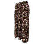 Leslie Fay  Black Floral Maxi Skirt Photo 1
