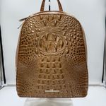 Brahmin Nola Honey Brown Melbourne Embossed Leather Backpack V37 151 00960 Photo 6