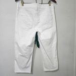 NYDJ Lift Tuck Technology White Crop Jean Pants Photo 5