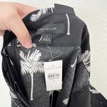 Ann Taylor [] Black White Tropical Palm Tree Pleated Maxi Skirt NWT Pockets Sz 16 Photo 9