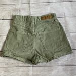 Cotton On Green High Rise Mom Shorts Photo 1