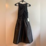 Adrianna Papell NWT  Criss Cross Halter A-line Mikado Party Dress Size 2 Photo 3