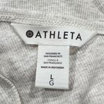 Athleta  Grey Ribbed Tank Top Athletic Women’s Large Photo 1