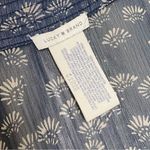 Lucky Brand Kimono Swim Coverup Kaftan Sheer Navy Cream OS Photo 2