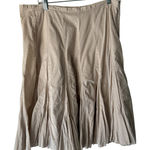 Relativity Y2k Skirt 16 Flared Pleated A Line Midi Classic Peasant Career Wear Photo 0