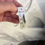 Madewell  Linen Square Neck Short Sleeve Mini SZ 8 Little White Dress Bride Smock Photo 7