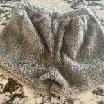 Womens Sexy Warm Fuzzy Fleece Cropped Lounge Two Photo 8