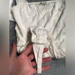 Free People Intimately  white bodysuit with tie straps XS Photo 3