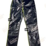 Abercrombie & Fitch The 90’s Straight Ultra High Rise Faux Leather Pants Size 8 Photo 6