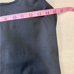 Fabletics  Women Size Medium Bailey crossed back black active stretchy mini dress Photo 4