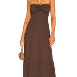 Revolve Brown Maxi Dress Photo 0