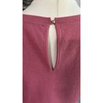 White House | Black Market Coral Knit Top Sleeveless NWT Scallop Crochet Cut Away WHBM XS Silky Bodycon Photo 4