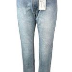PacSun NEW J. Galt Blue Light Wash High Rise Slim Straight Denim Jeans Size S Photo 0