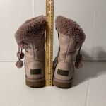 UGG  Plumdale Cuff short S/N 1102933 leather blush pink snow women size 6 Photo 5