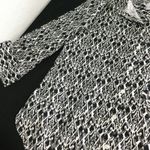 Chico's  Women's Button Down Shirt Abstract Print 3/4 Sleeve‎ Photo 2