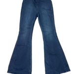 Free People Penny Pull On Flare Denim Jegging Jeans Stretch OB542650 Size 30 Photo 2