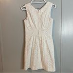 Lilly Pulitzer Clarise Dress in Resort White Petite Sand Dollar Eyelet Size 2 Photo 1
