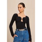 Cult Gaia  Fiore Belt in Black Medium/Large New with Dust bag Womens Photo 14