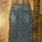 Mustard Seed Women’s jean skirt size small Photo 2