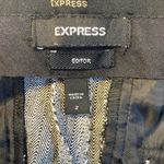 EXPRESS  Black White Editor Bootcut Dress Pants Trouser Size 2 EUC #VEG-0084 Photo 5