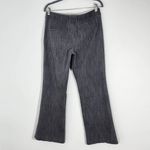 Willi Smith Gray Denim Wide Leg Trouser Jean Size 8 Bootcut Gray Jeans Photo 3